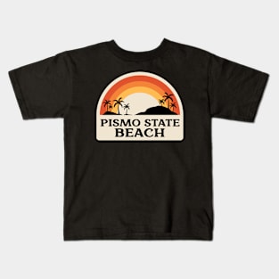 Pismo State Beach Retro Kids T-Shirt